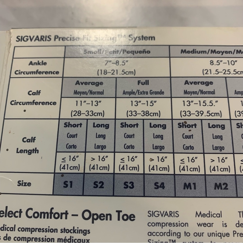 Sigvaris Compression Socks - Picture 2 of 5